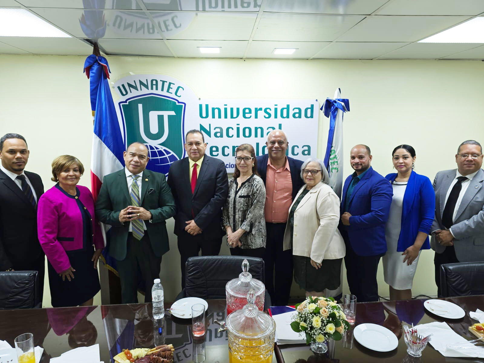 La Unnatec recibió la visita de distinguida Comisión del Mescyt